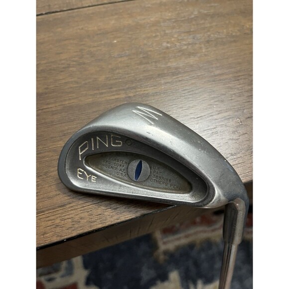 Ping Other - Ping Eye Blue Dot W Wedge RH - Cat's Eye Vintage - 36” JZ Stiff Steel Shaft